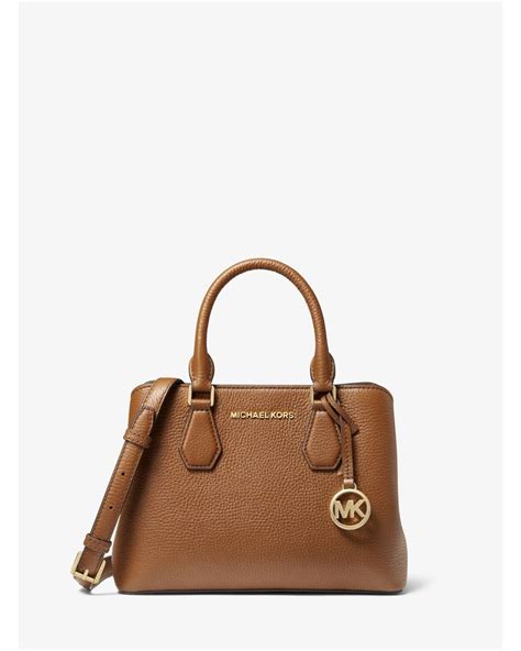 michael kors camille leather satchel|Camille Small Leather Satchel .